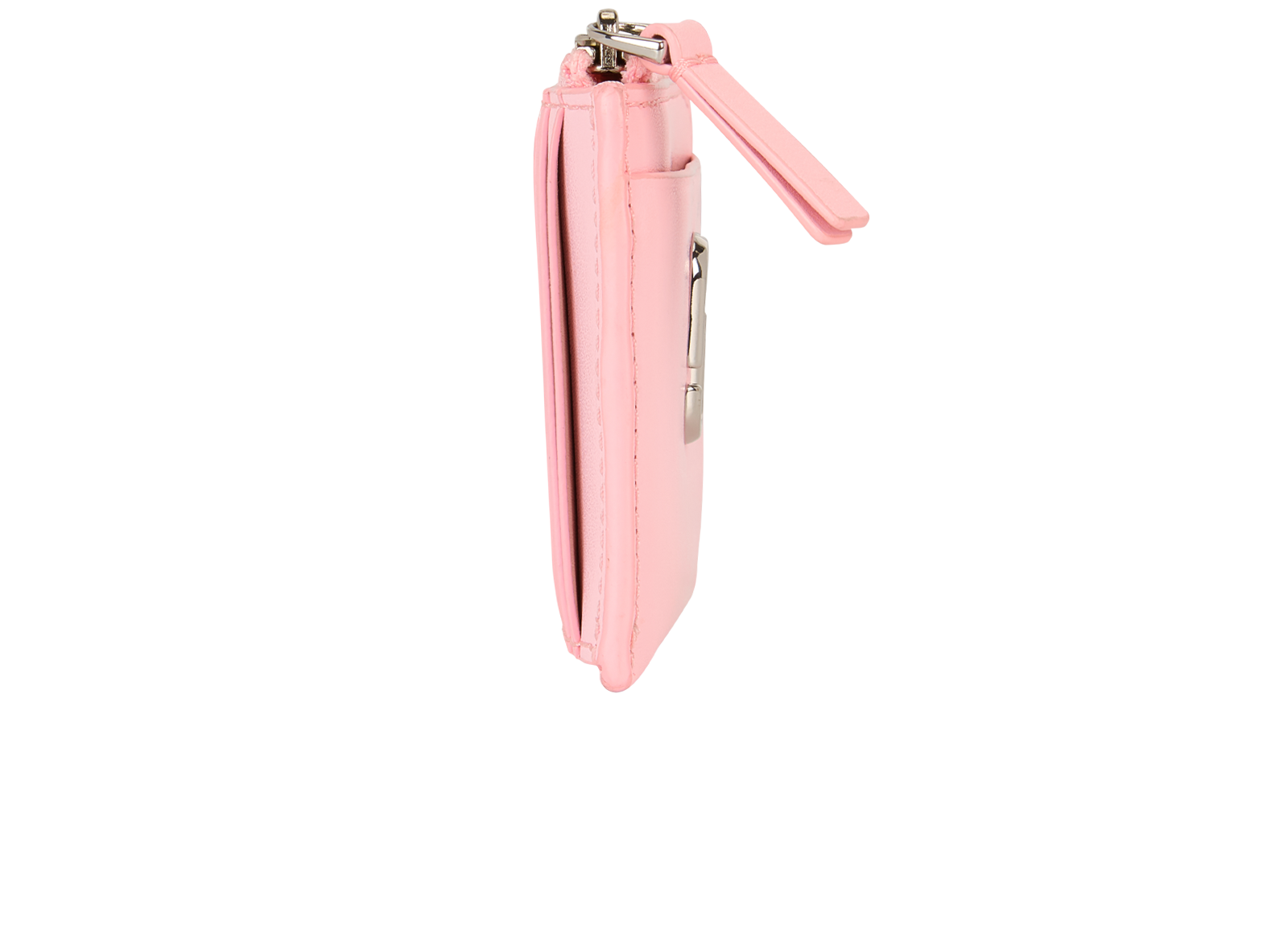 Marc Jacobs The J Marc Top Zip Multi Wallet, &pound;45, Accessories, Pink, Leather, Side view